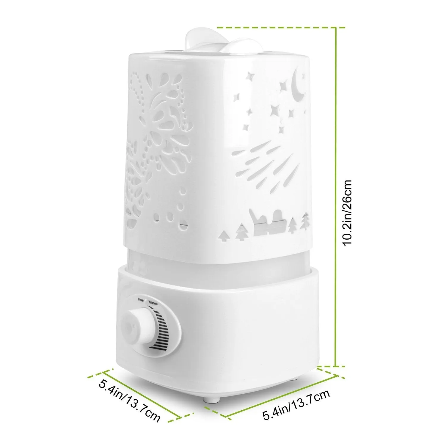 1500ml Ultrasonic Aroma Essential Oil Diffuser