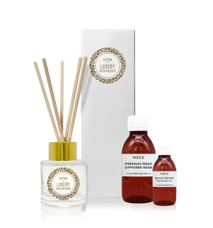 50ml Diffuser Bottle Kit - Gold Collar