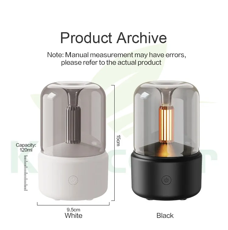 Aroma Diffuser USB Air Humidifier Essential Oil Night Light