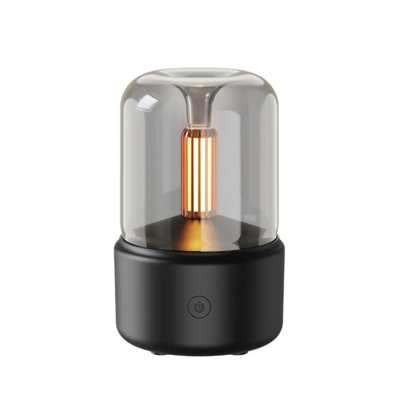 Aroma Diffuser with Soothing Candle Night Light Air Humidifier