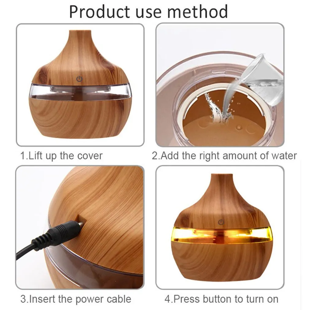 Aromatherapy Usb Humidifier - 300ml