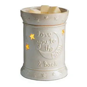 CANDLE WARMERS ETC Love You to The Moon Illumination Fragrance Warmer