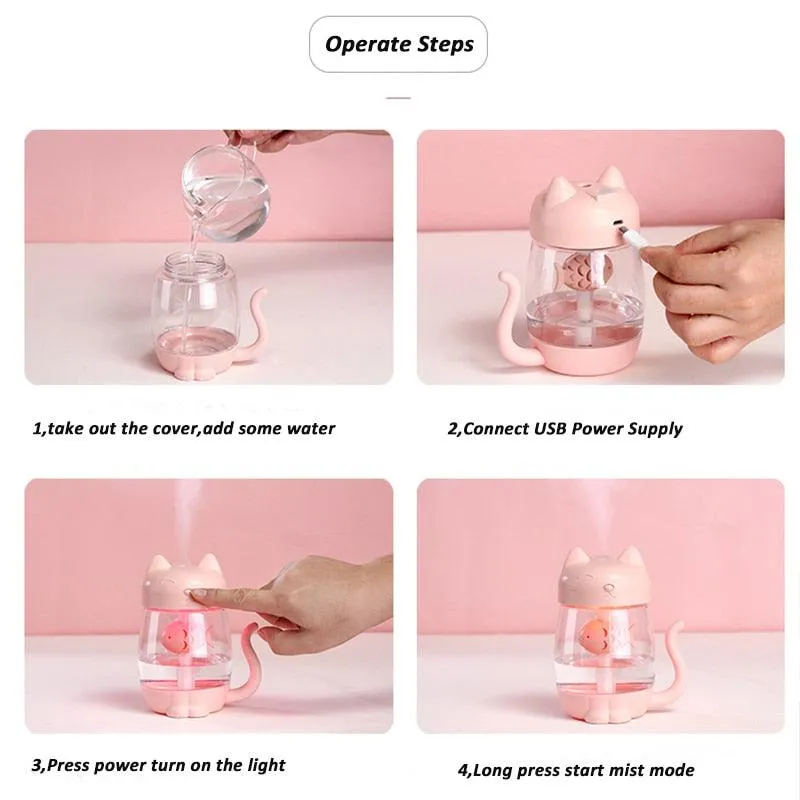 CatFish Adorable Mini Humidifier