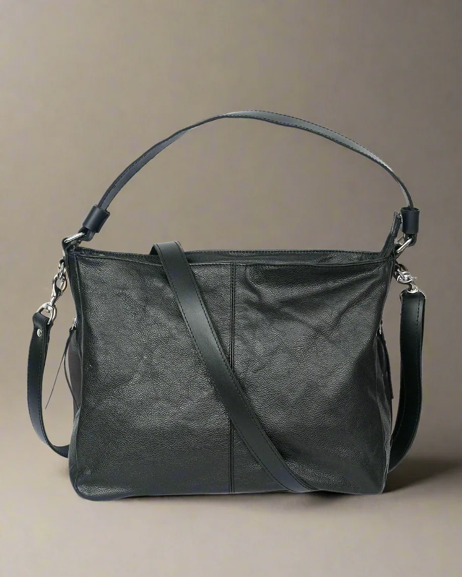 Celtic The Hobo Bag in Leather, Soft & Slouchy Silhouette, Timeless & Elevated Design. Art: BG-1535