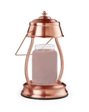 Copper Hurricane Lantern Candle Warmer