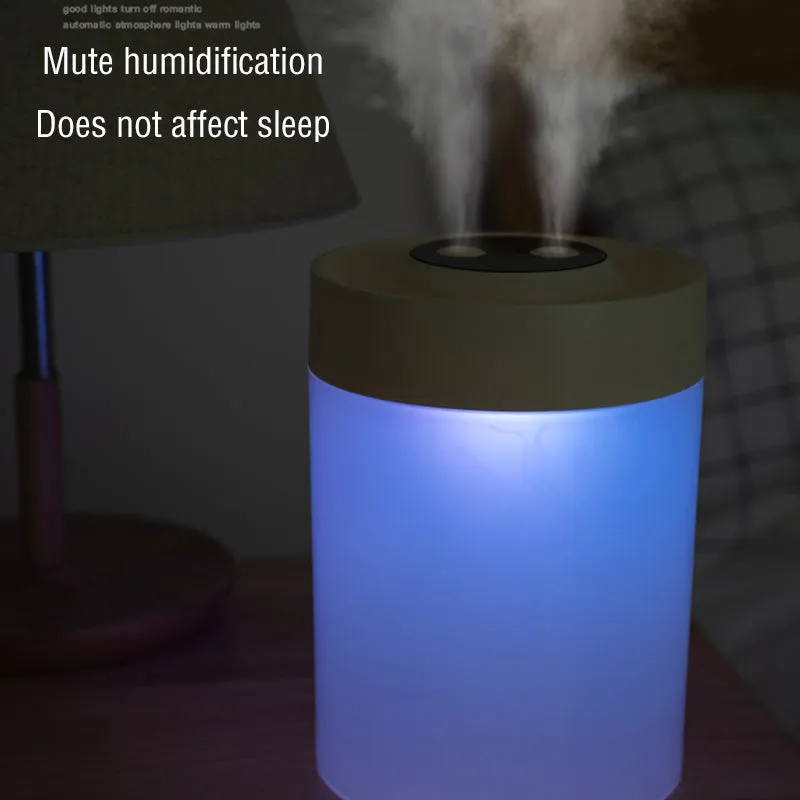 Experience Enhanced Air Quality 4.2L Large Capacity Double Nozzle Air Humidifier