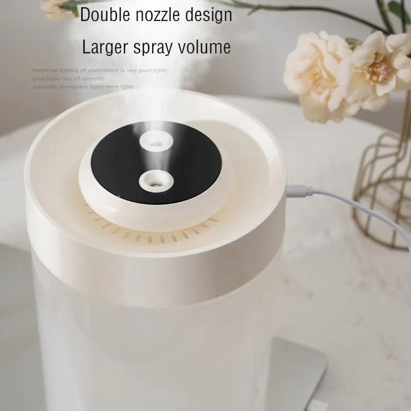 Experience Enhanced Air Quality 4.2L Large Capacity Double Nozzle Air Humidifier