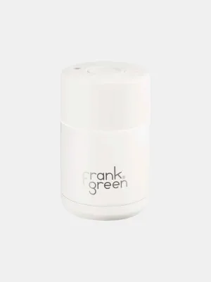 Frank Green Original Reusable Cup 12oz With Push Button Lid - Cloud