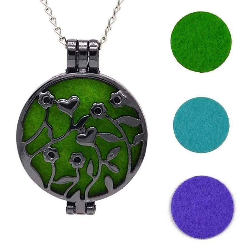 Growing Hearts Aroma Diffuser Necklace