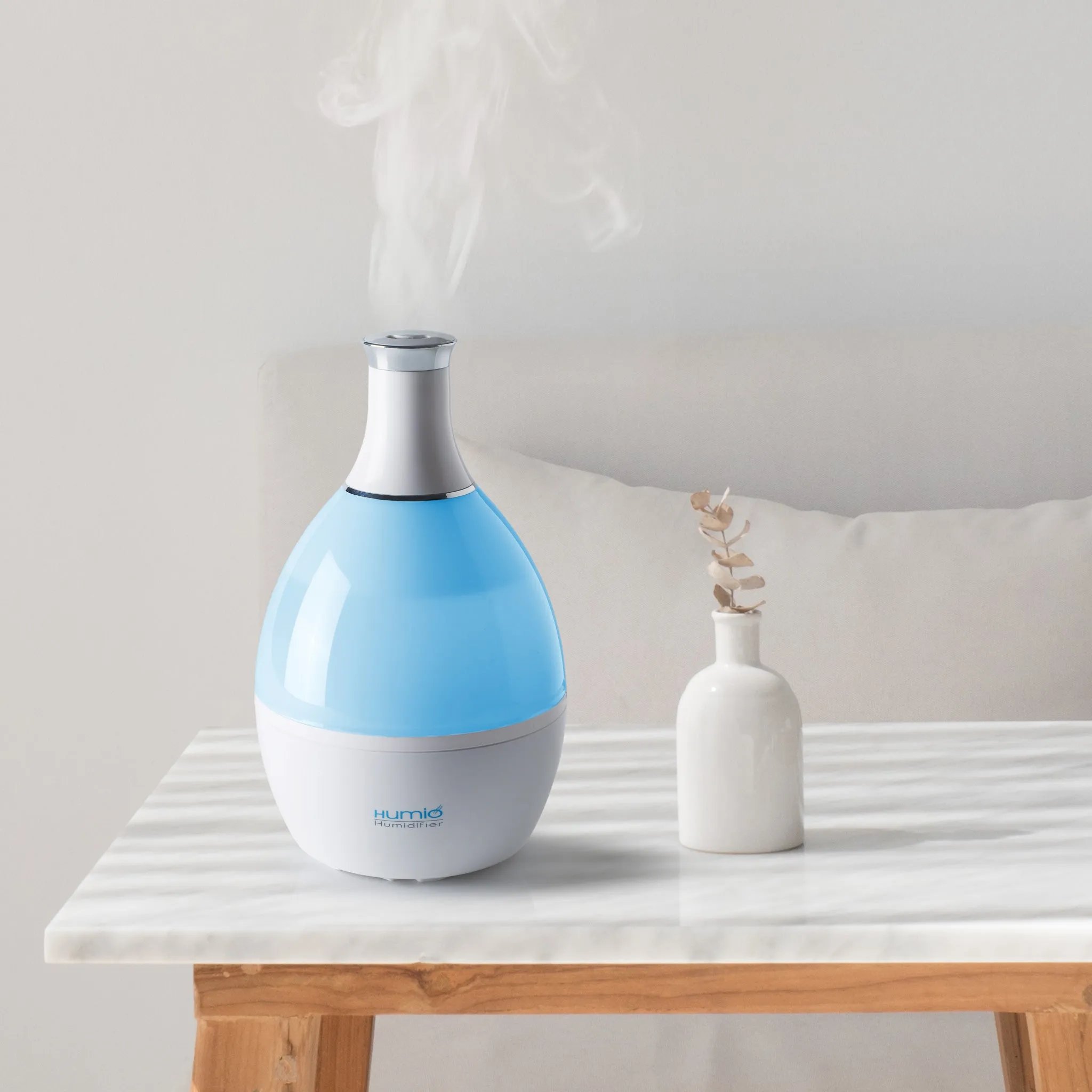 Humio Refurbished Humidifier & Night Lamp with Aroma Oil Compartment