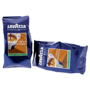 Lavazza Espresso Pt. Crema E Aroma, Espresso Capsules, Count of 100, Brown