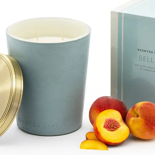 Leather Candle Bellini 900g by Scented Space