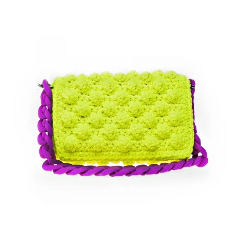 Lulu K Bubbles Bag  Lime