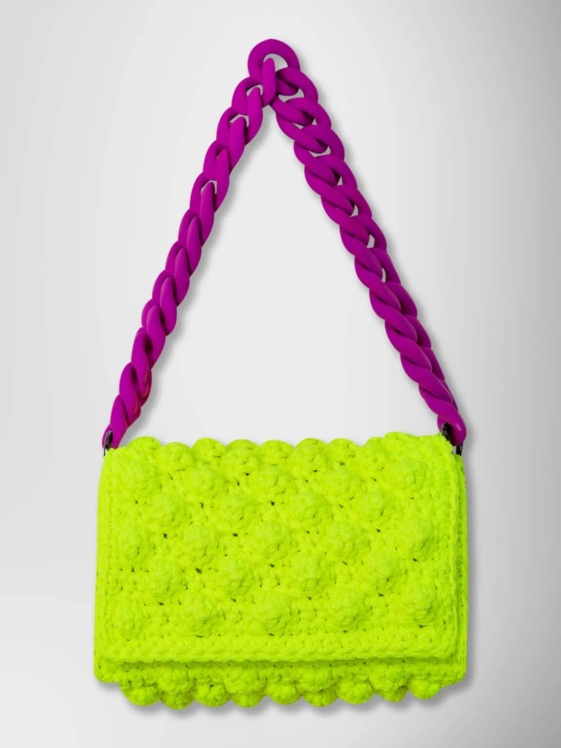 Lulu K Bubbles Bag  Lime