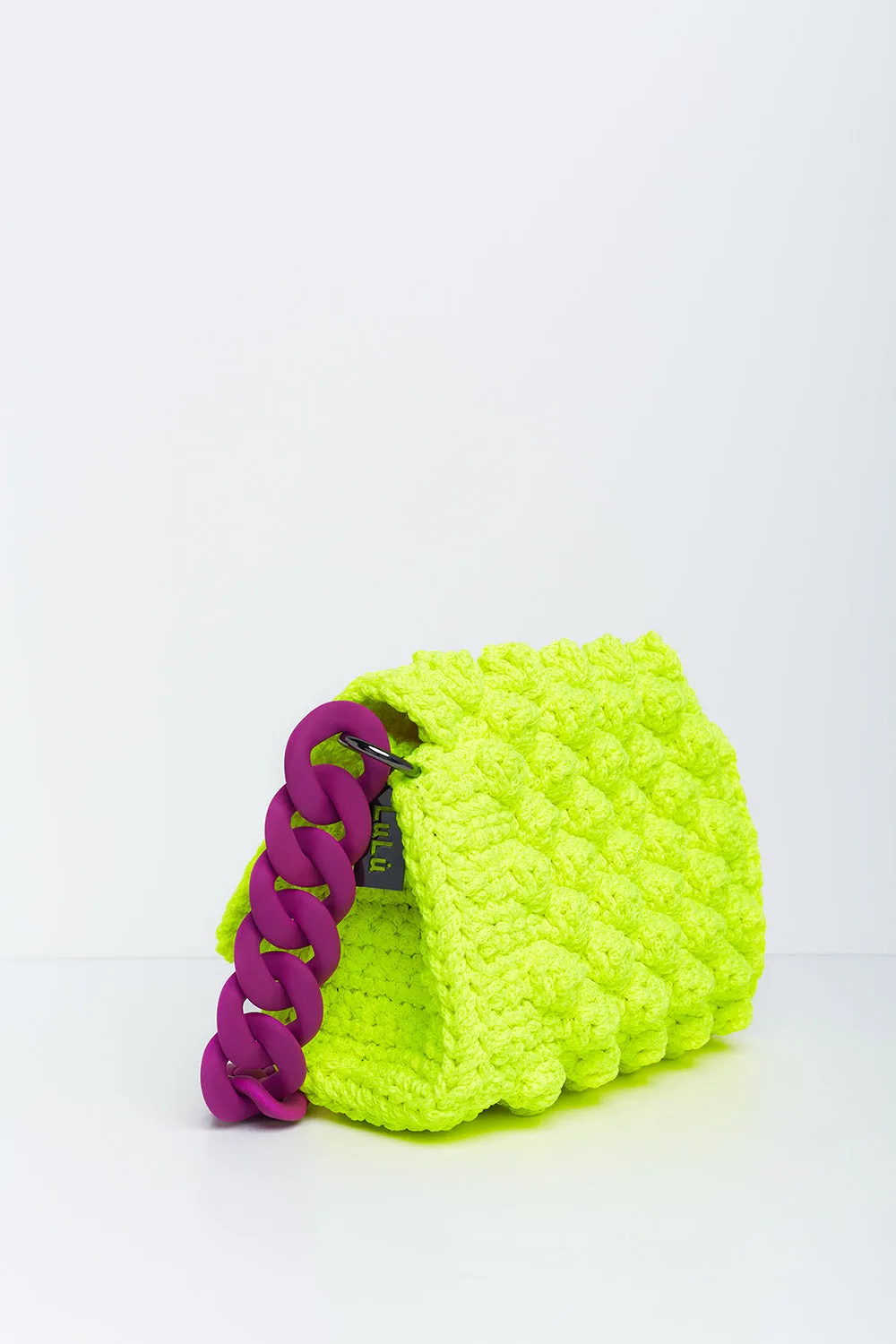 Lulu K Bubbles Bag  Lime