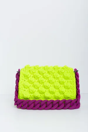 Lulu K Bubbles Bag  Lime