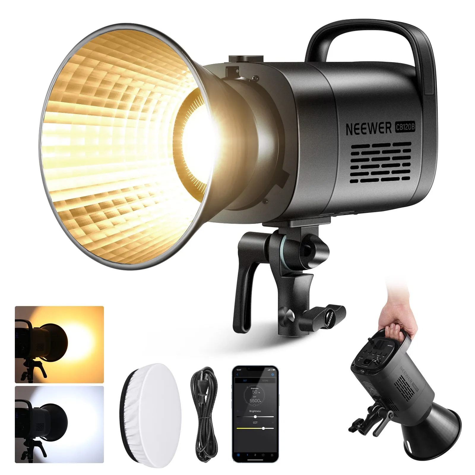 NEEWER CB120B 120W Bi-Color Continuous LED Video Light | Pre-order