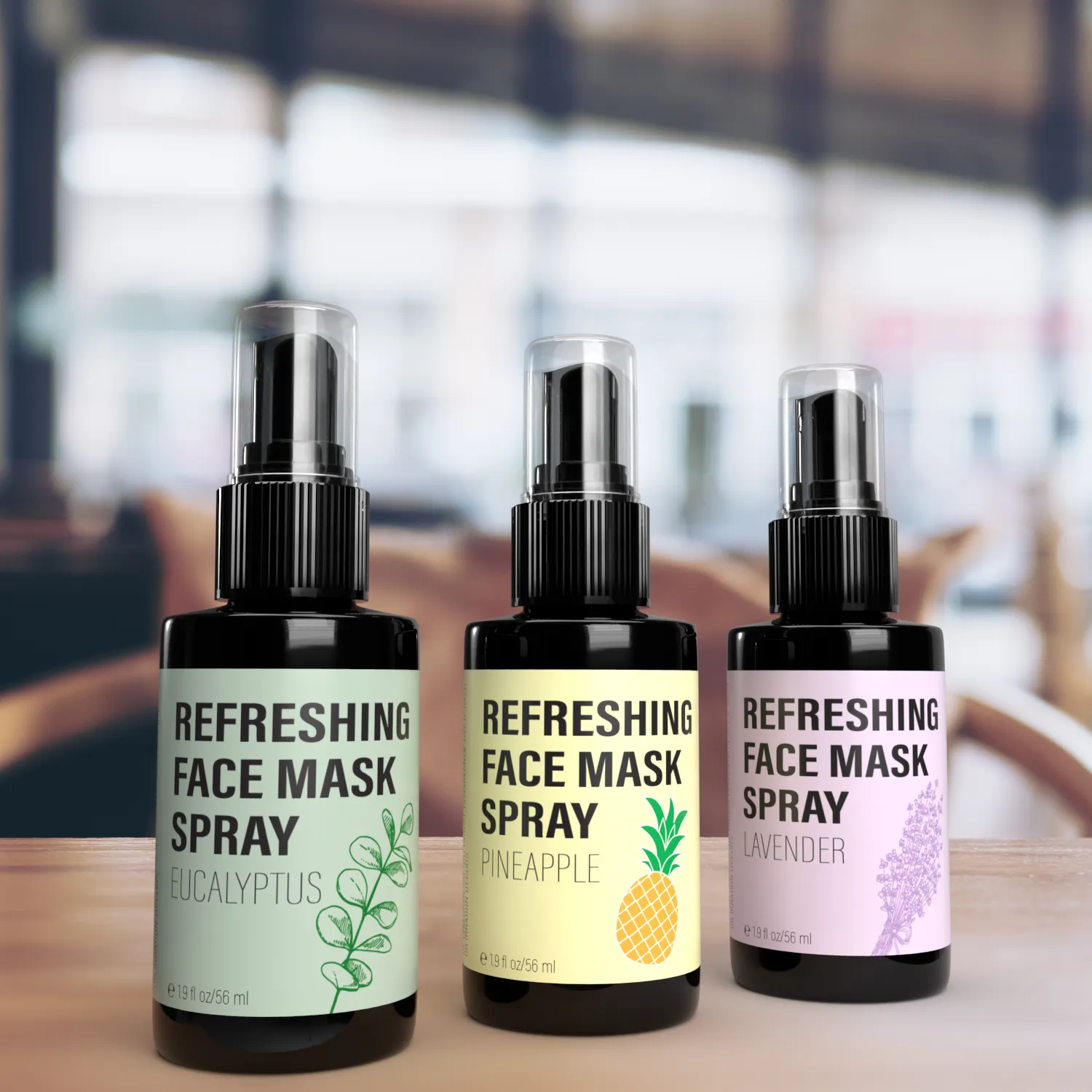 Refreshing Face Mask Spray