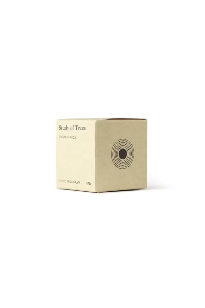 Studio Milligram - Soft Scented Travel Candle - Study Of Trees - 75g