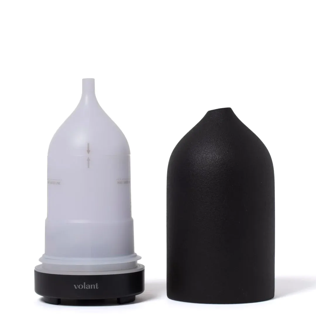 Volant Essential Oil Diffuser _ Black, White, Grey or Clay