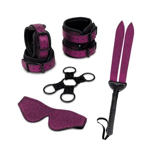 WhipSmart - Dragon's Lair Bondage 7 Piece BDSM Kit (Purple)