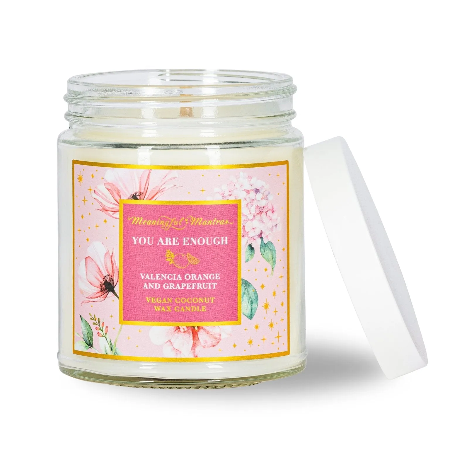 You Are Enough Valencia Orange & Grapefruit Candle