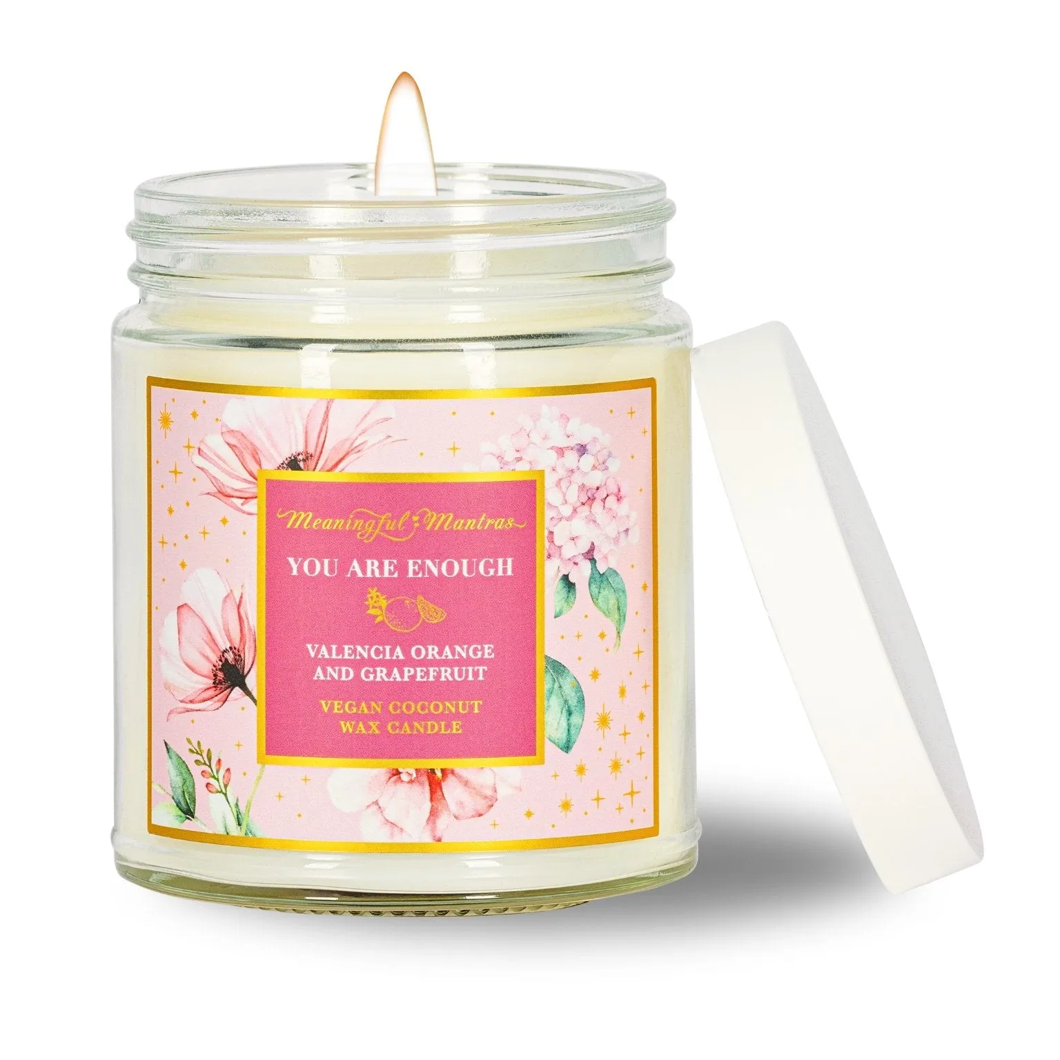 You Are Enough Valencia Orange & Grapefruit Candle