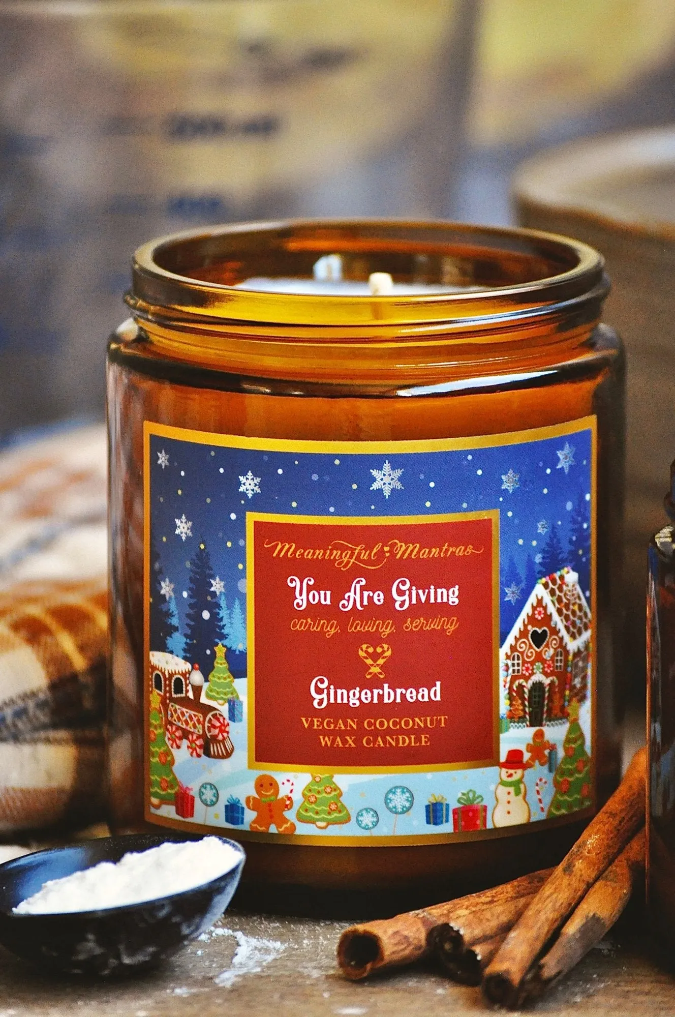 You Are Giving Gingerbread Candle