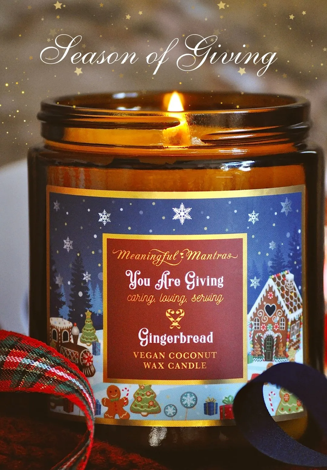 You Are Giving Gingerbread Candle