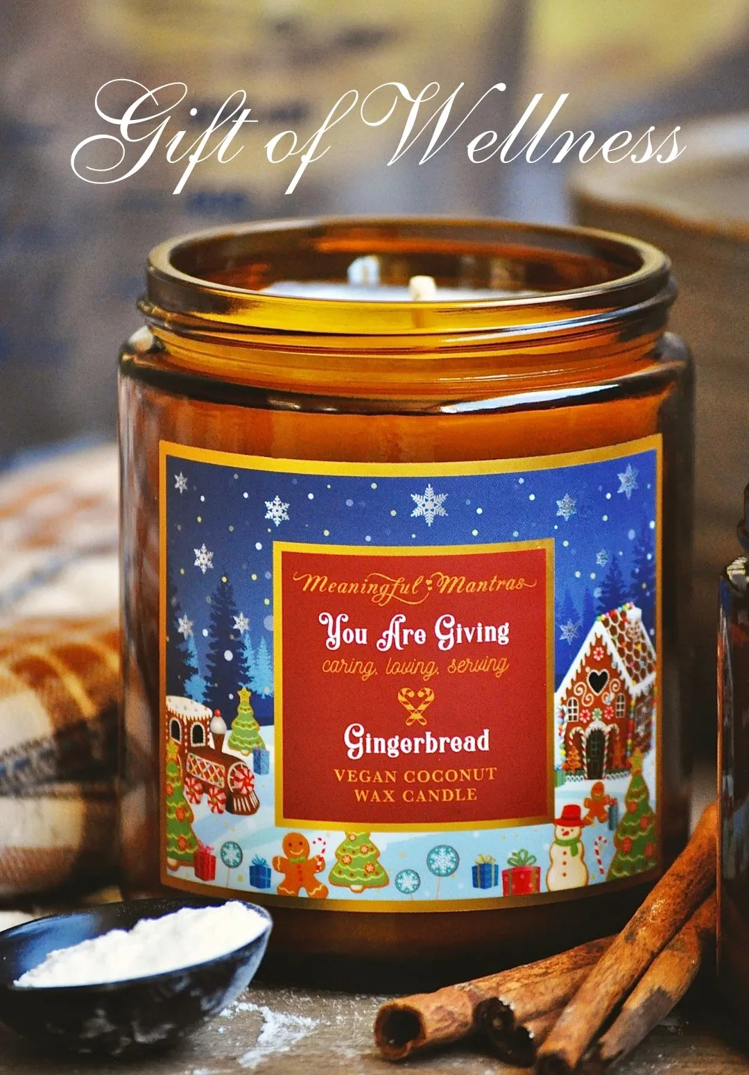 You Are Giving Gingerbread Candle